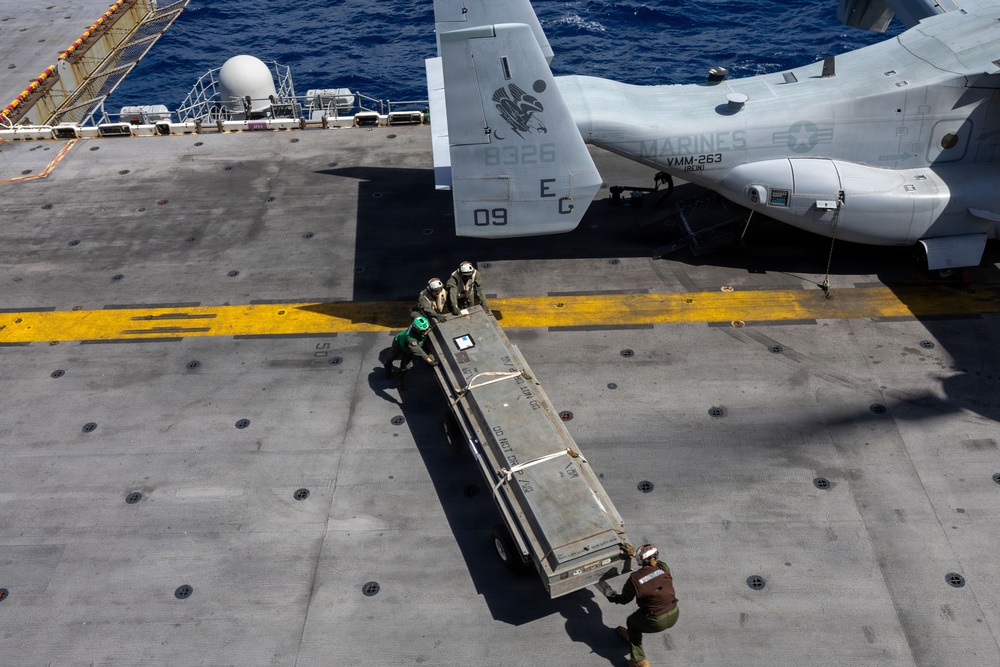 USS Iwo Jima Conducts Flight Operations USS Iwo Jima Conducts Flight Operations