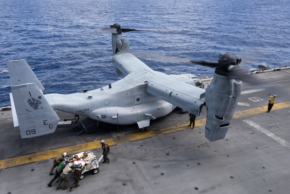 USS Iwo Jima Conducts Flight Operations USS Iwo Jima Conducts Flight Operations