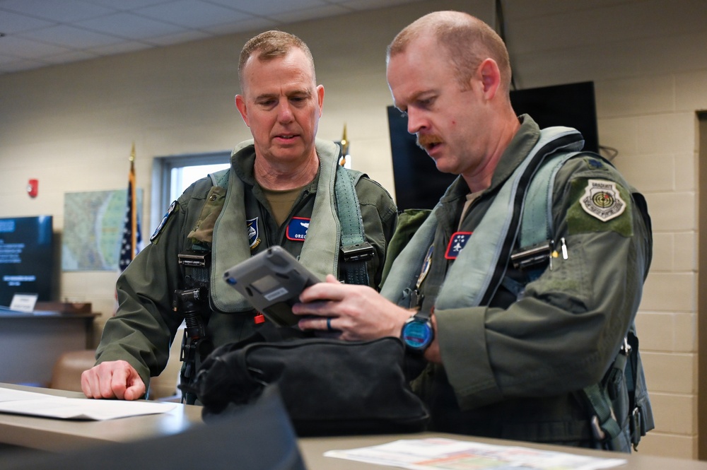 Securing the Skies: NORAD Commander Joins TFR Patrol
