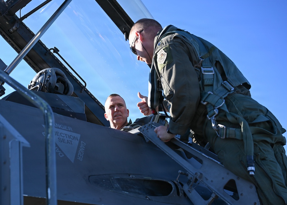 Securing the Skies: NORAD Commander Joins TFR Patrol