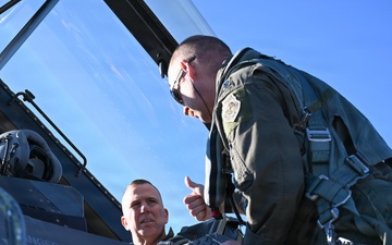 Securing the Skies: NORAD Commander Joins TFR Patrol