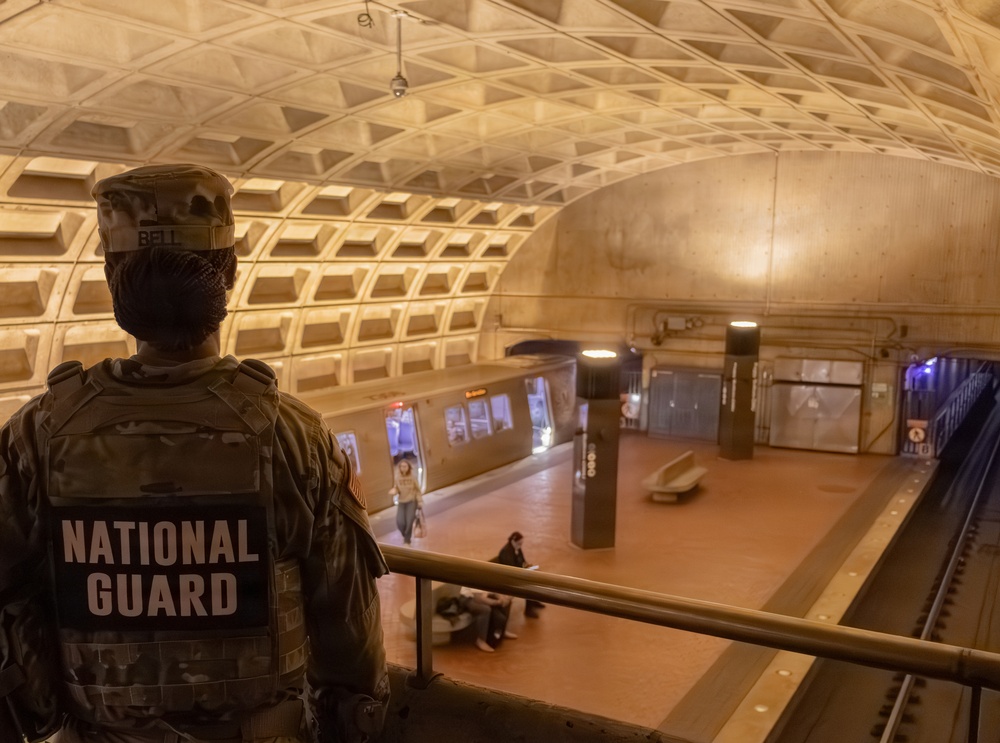 JTF-D.C. GA National Guard Metro Patrol JTF-D.C. GA National Guard Metro Patrol