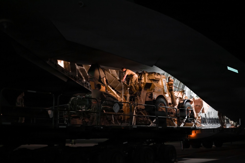 Operation Tiger Dawn: Heavy Equipment Load