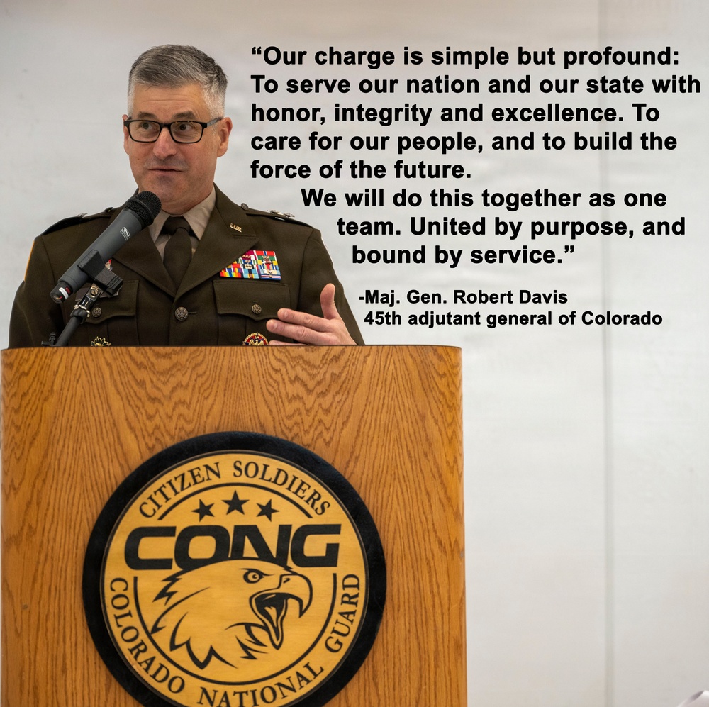 Change of the adjutant general/Maj. Gen. Laura Clellan retirement