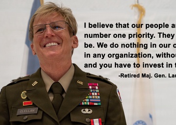 Change of the adjutant general/Maj. Gen. Laura Clellan retirement