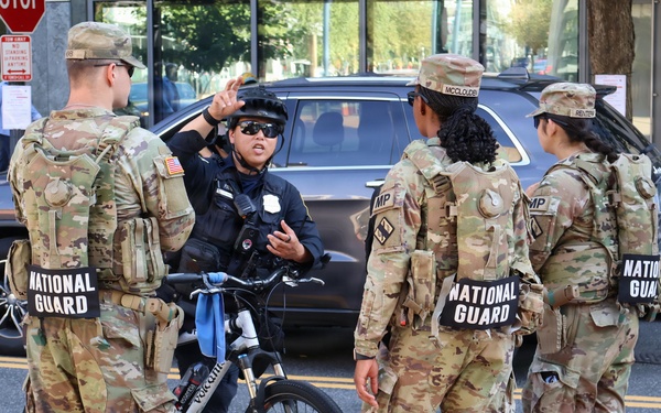 JTF-D.C. GA National Guard Patrol