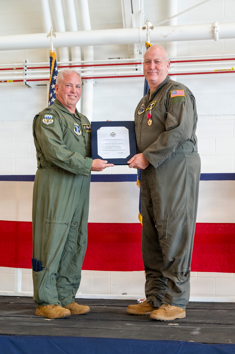171ARW Wing Commander Retires