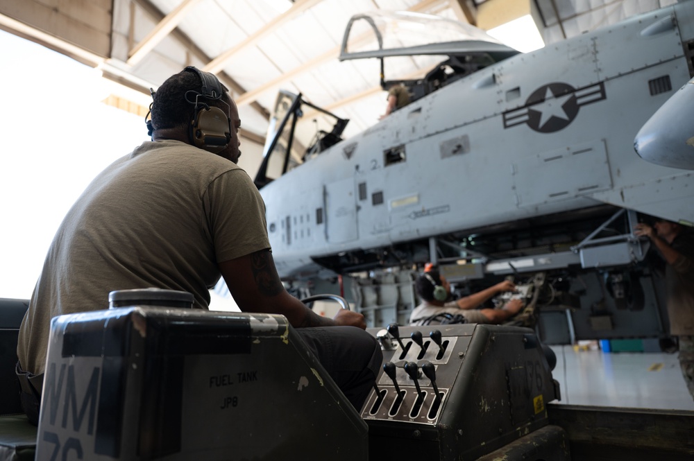 Phase Maintenance on an A-10C Thunderbolt II Phase Maintenance on an A-10C Thunderbolt II