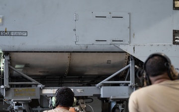 Phase Maintenance on an A-10C Thunderbolt II
