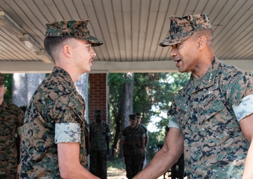 II MEF Commanding General recognizes SPMAGTF-ACM Marines
