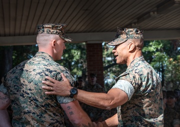 II MEF Commanding General recognizes SPMAGTF-ACM Marines