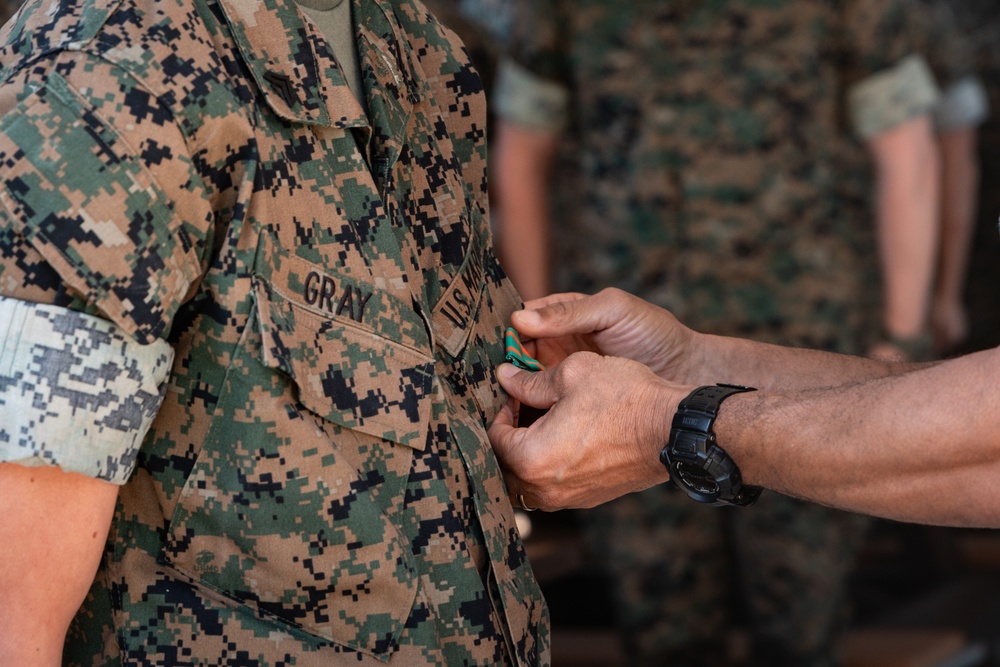 II MEF Commanding General recognizes SPMAGTF-ACM Marines II MEF Commanding General recognizes SPMAGTF-ACM Marines
