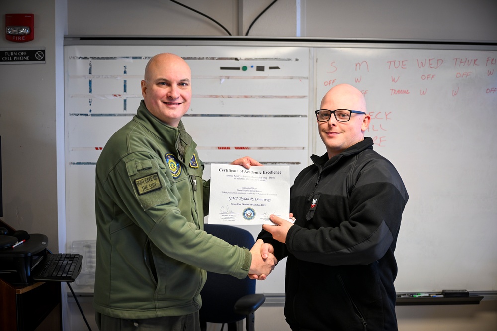 Auxilliary Security Force Academy Graduation