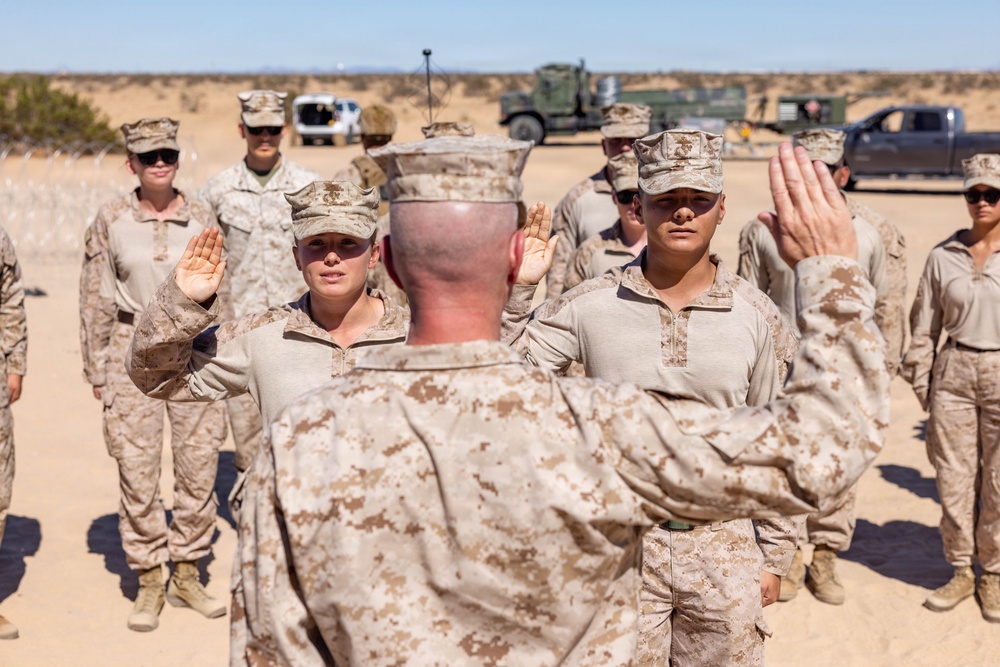 The Commandant, Gen. Eric M. Smith and Sgt. Maj. Carlos A. Ruiz visits Marines at Southern Border Barrier