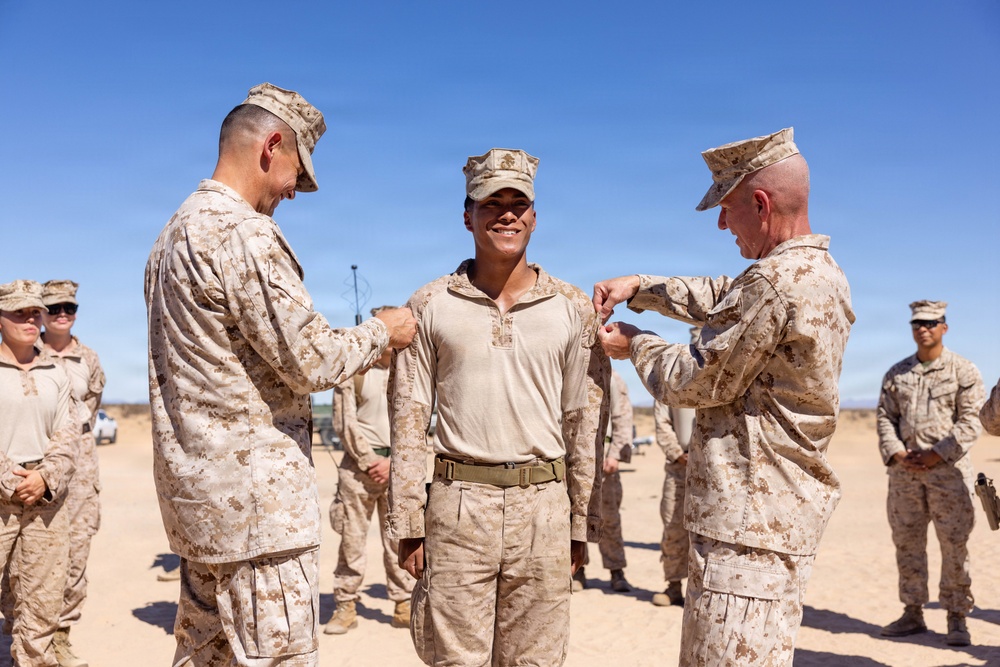The Commandant, Gen. Eric M. Smith and Sgt. Maj. Carlos A. Ruiz visits Marines at Southern Border Barrier