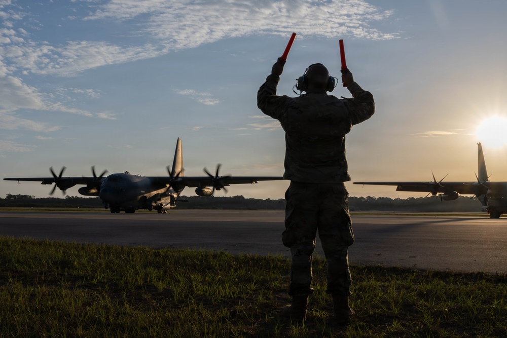 711 SOS marks first gunship flight