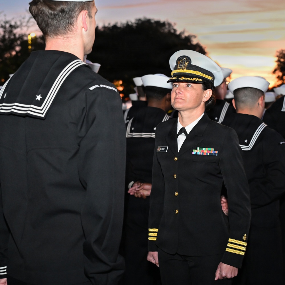 Winter Uniform Inspection at NH Jacksonville Winter Uniform Inspection at NH Jacksonville