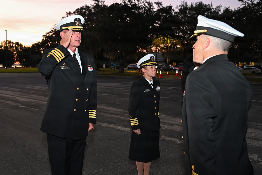 Winter Uniform Inspection at NH Jacksonville Winter Uniform Inspection at NH Jacksonville