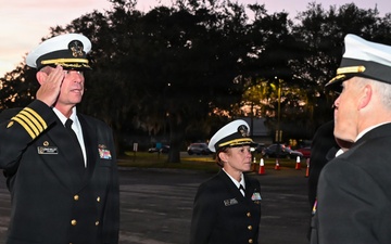 Winter Uniform Inspection at NH Jacksonville