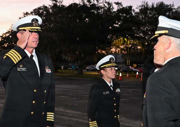Winter Uniform Inspection at NH Jacksonville