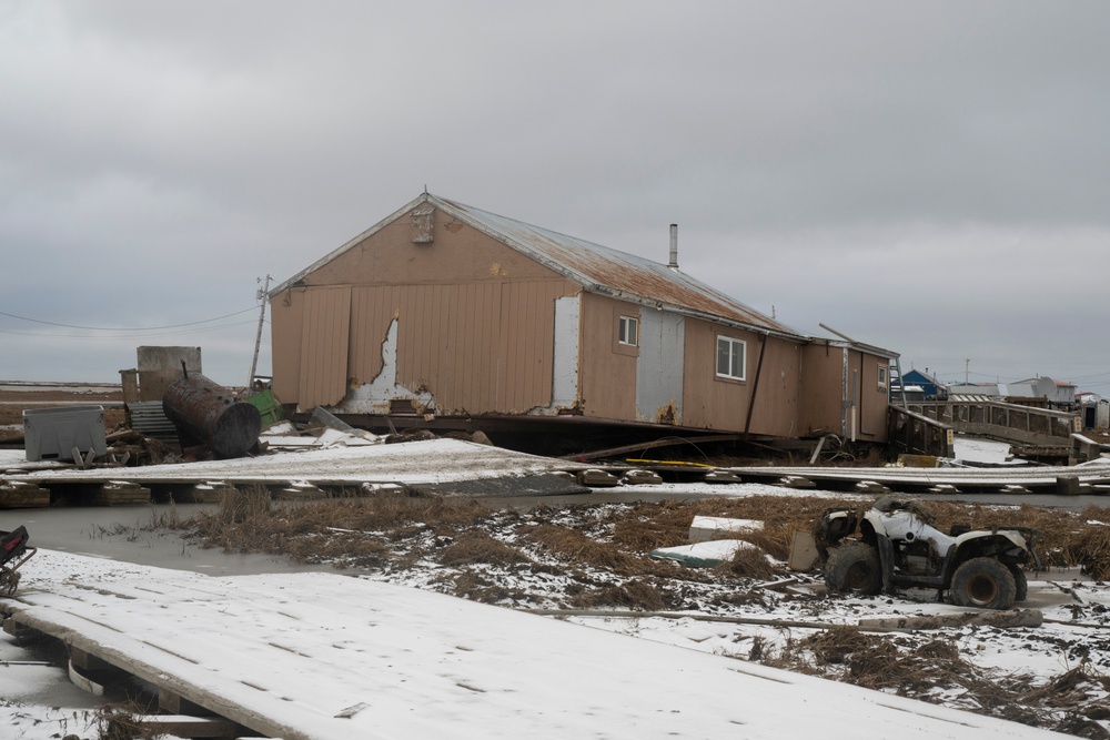 Coast Guard conducts post-storm assessments, cleanup operations in western Alaska