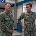 Rear Adm. Matthew Pottenburgh visits recruits at RTC