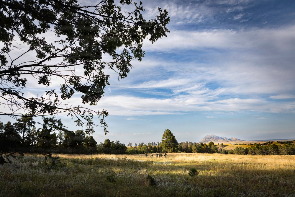 Hoist training with the Originals and South Dakota National Guard