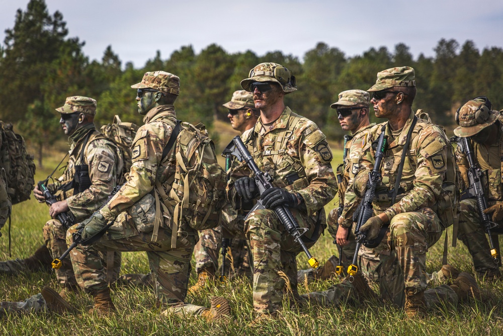 Originals teach South Dakota National Guard small-unit tactics
