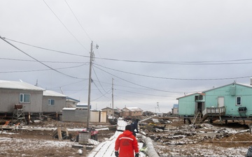 Coast Guard conducts post-storm assessments, cleanup operations in western Alaska