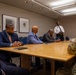U.S. Secret Service Uniformed Division Chief talks with Mississippi Army National Guard Soldiers