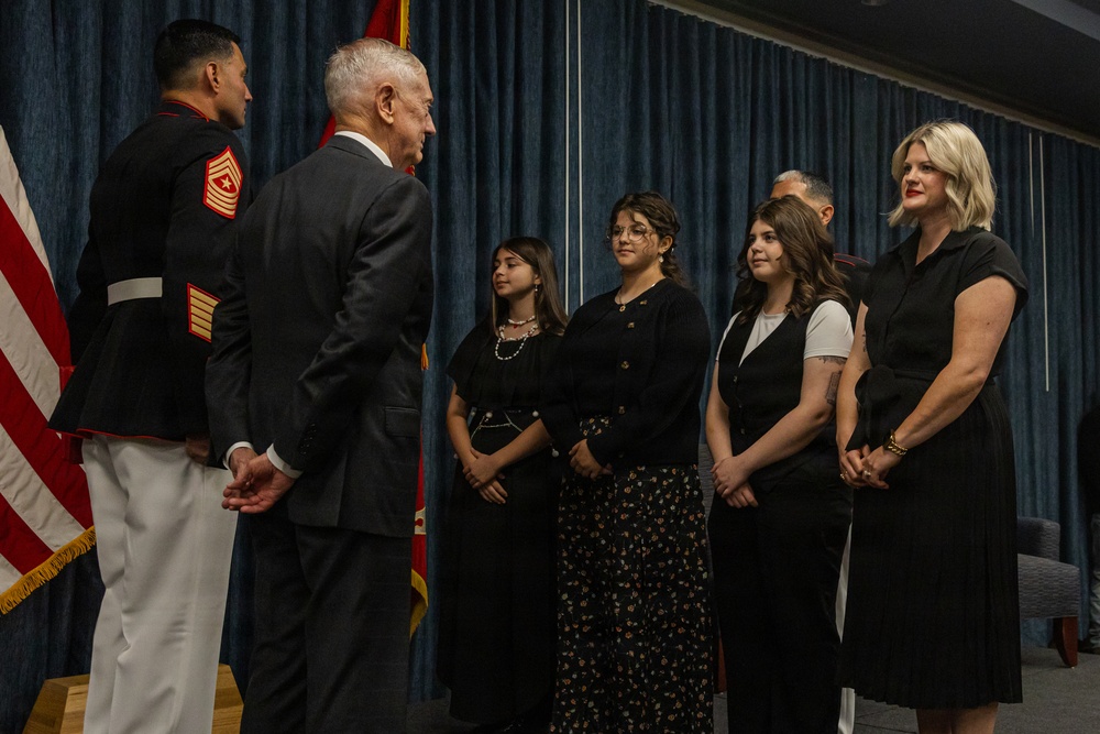 SgtMaj CastilloGuzman Retires SgtMaj CastilloGuzman Retires