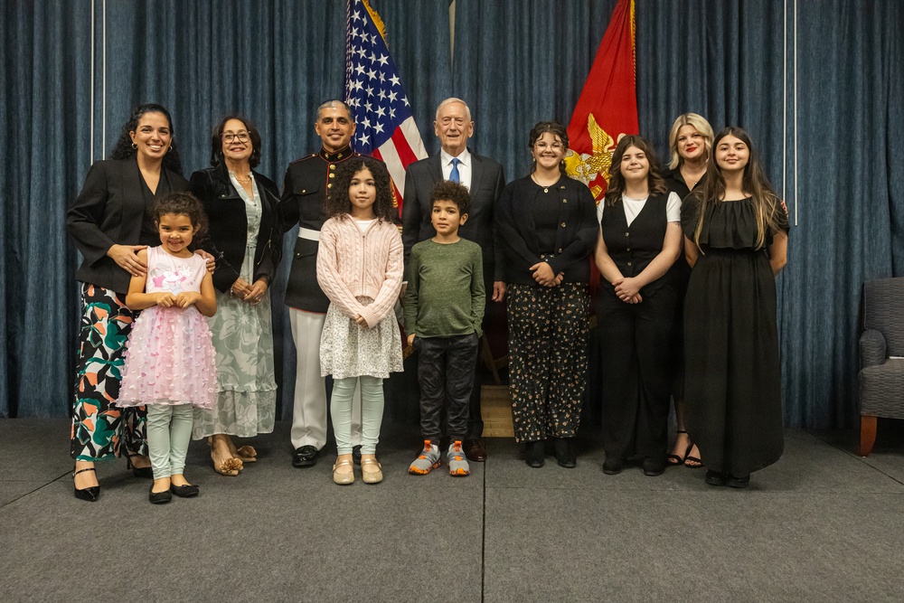 SgtMaj CastilloGuzman Retires SgtMaj CastilloGuzman Retires