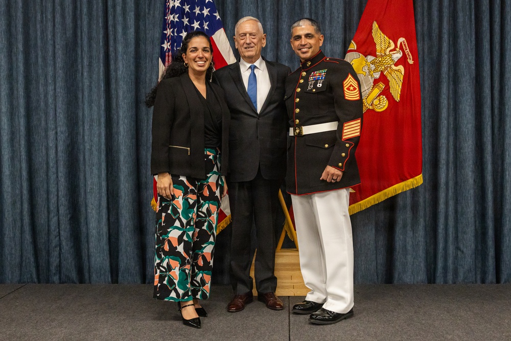 SgtMaj CastilloGuzman Retires SgtMaj CastilloGuzman Retires