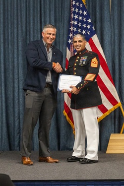 SgtMaj CastilloGuzman Retires [Image 1 of 2]