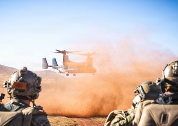 The Originals free-fall from Marine Corps Osprey