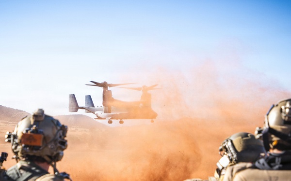 The Originals free-fall from Marine Corps Osprey