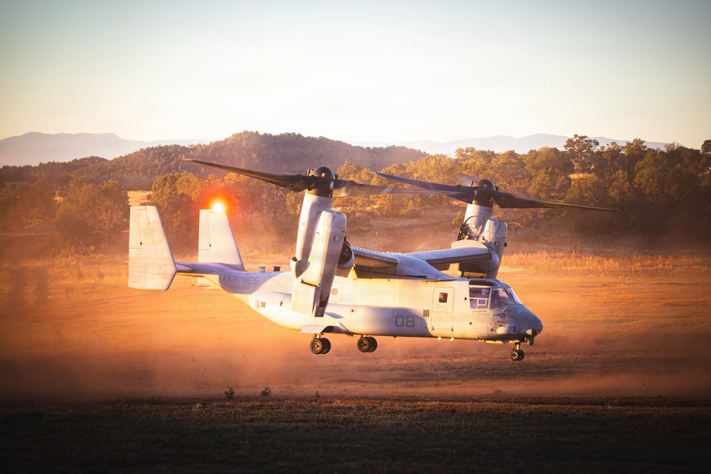The Originals free-fall from Marine Corps Osprey