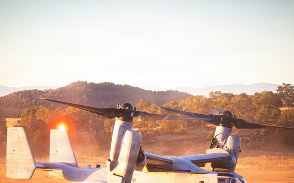 The Originals free-fall from Marine Corps Osprey