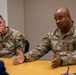 Mississippi Army National Guard Soldiers meet with U.S. Secret Service members