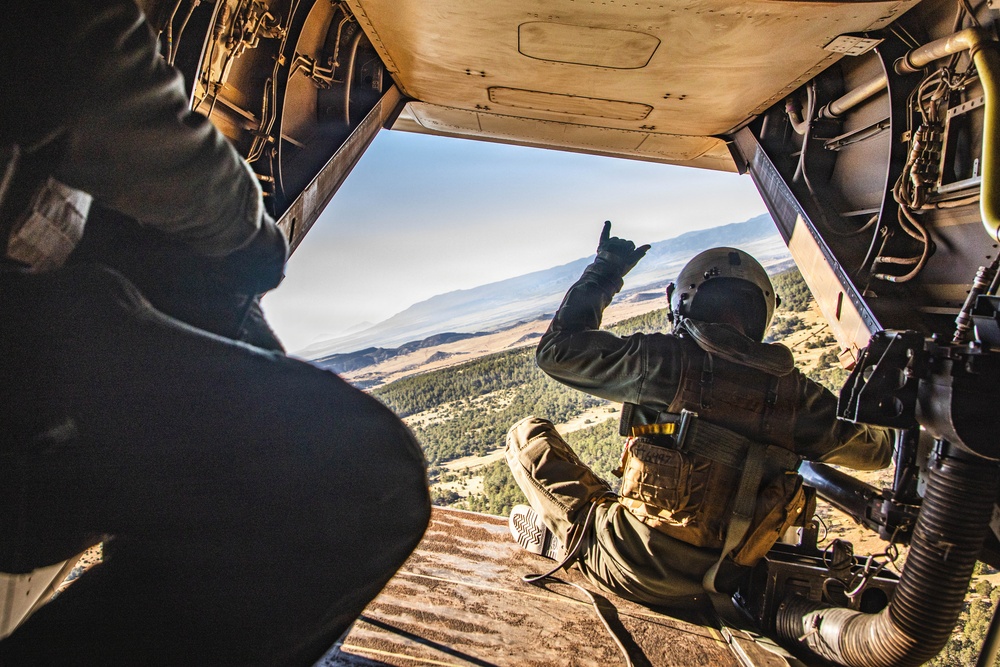 The Originals free-fall from Marine Corps Osprey