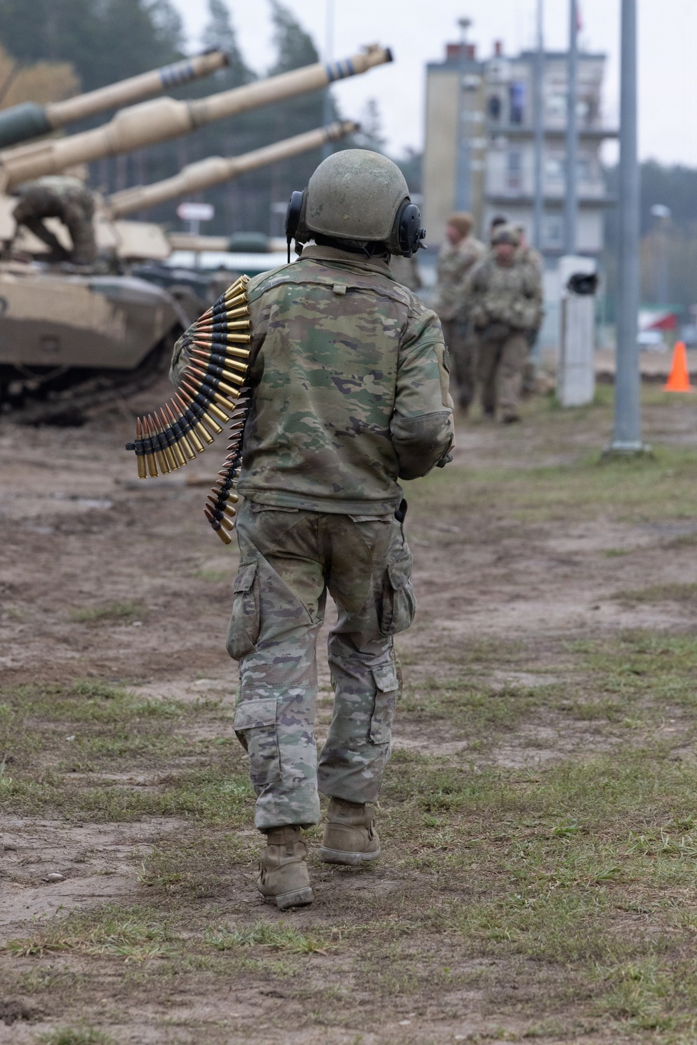 3rd Battalion, 8th Cavalry Regiment run live-fire accuracy screening test with M1A2 Abrams tanks 3rd Battalion, 8th Cavalry Regiment run live-fire accuracy screening test with M1A2 Abrams tanks