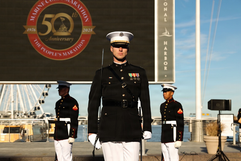 50th U.S. Marine Corps Marathon Opening Ceremony, October 25, 2025