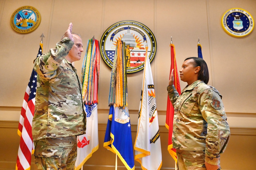 Brig. Gen. Natasha S. Taylor Reaffirms Oath of Office Brig. Gen. Natasha S. Taylor Reaffirms Oath of Office