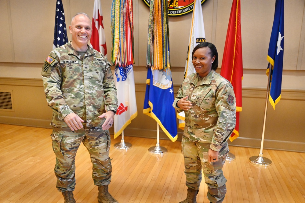 Brig. Gen. Natasha S. Taylor Reaffirms Oath of Office Brig. Gen. Natasha S. Taylor Reaffirms Oath of Office