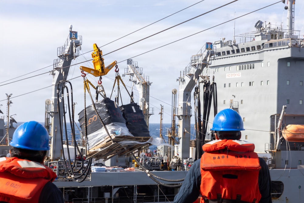 22nd MEU(SOC) | San Antonio Conducts Replenishment-at-sea 22nd MEU(SOC) | San Antonio Conducts Replenishment-at-sea