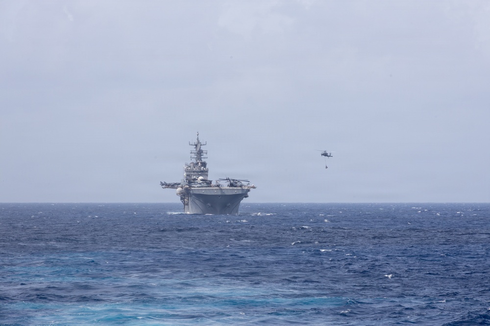 22nd MEU(SOC) | San Antonio Conducts Replenishment-at-sea 22nd MEU(SOC) | San Antonio Conducts Replenishment-at-sea