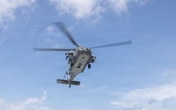 22nd MEU(SOC) | San Antonio Conducts Replenishment-at-sea