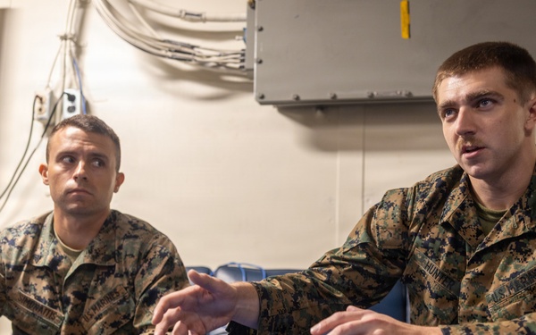 22nd MEU(SOC) | Marines Conduct PME Aboard San Antonio