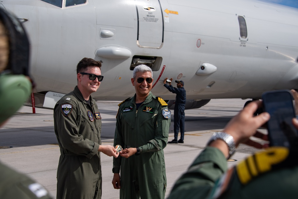 U.S. and India navies conduct bilateral P-8 training U.S. and India navies conduct bilateral P-8 training