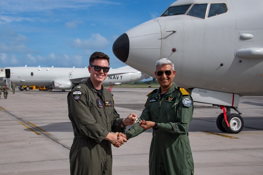 U.S. and India navies conduct bilateral P-8 training U.S. and India navies conduct bilateral P-8 training